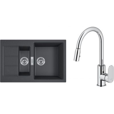 Zestaw Franke 1430618687 + Oltens 35202100