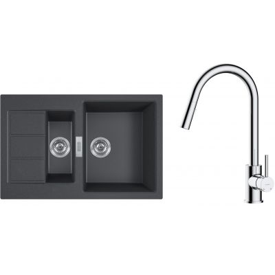 Zestaw Franke 1430618687 + Oltens 35204100