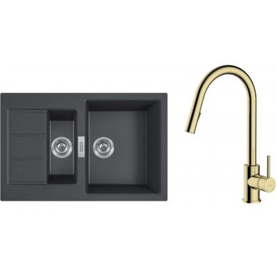 Zestaw Franke 1430618687 + Oltens 35204800