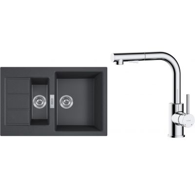 Zestaw Franke 1430618687 + Oltens 35205100