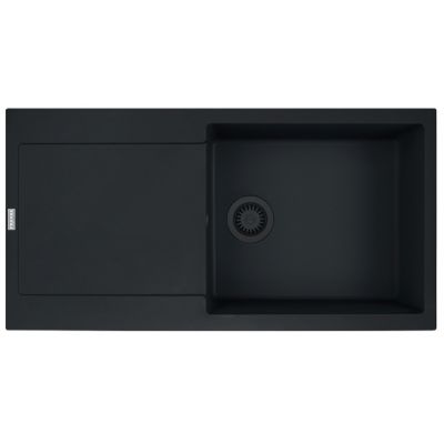 Zlewozmywak granitowy 97x50 cm czarny 1140693519 Franke Maris