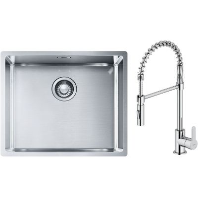 Zestaw Franke 1270453656 + Oltens 35203100