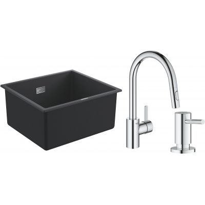 Zestaw Grohe 31481001, 31653AP0, 40535000