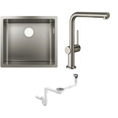 Zestaw Hansgrohe 43427800, 43921800, 72809800