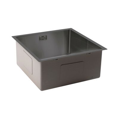 Zlewozmywak stalowy 44x44 cm czarny 71100300 Oltens Stalvask