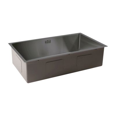 Zlewozmywak stalowy 76x44 cm czarny 71102300 Oltens Stalvask