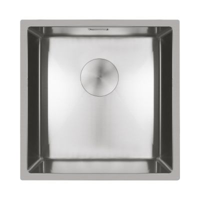 Zlewozmywak stalowy 44x44 cm stal 71103100 Oltens Hydda