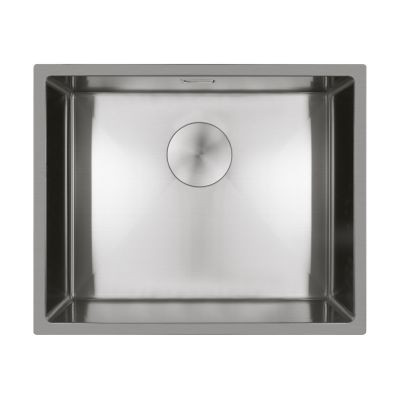 Zlewozmywak stalowy 54x44 cm stal 71104100 Oltens Hydda