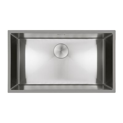 Zlewozmywak stalowy 76x44 cm stal 71105100 Oltens Hydda