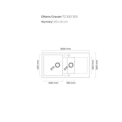 Zestaw Oltens 35206100, 72300300