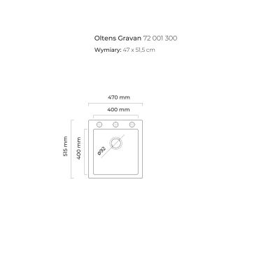 Zestaw Oltens 35206100, 72001300