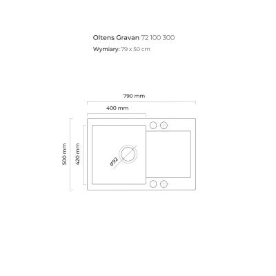 Zestaw Oltens 35206300, 72100300