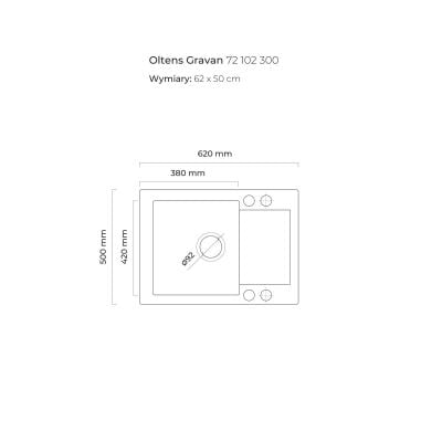Zestaw Oltens 35206100, 72102300