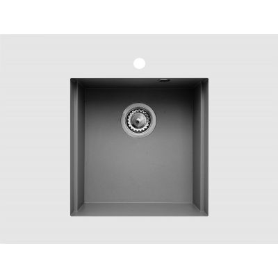 Zlewozmywak granitowy 47x51.5 cm szary/grafitowy/onyx 070084401 Pyramis Siros