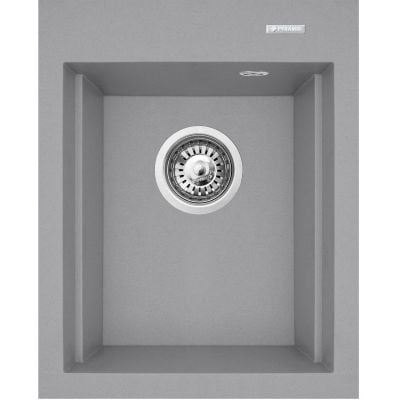 Zlewozmywak granitowy 48x39 cm szary/grafitowy/onyx 070180412 Pyramis Siros