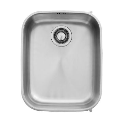 Zlewozmywak stalowy 52.3x42.4 cm stal 100008401 Pyramis Iris