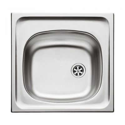 Zlewozmywak stalowy 46.5x43.5 cm 100139701 Pyramis E33