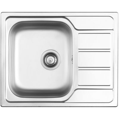 Zlewozmywak stalowy 62x50 cm 100187701 Pyramis Athena