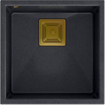 Zlewozmywak GraniteQ 42x42 cm HQD4242U8G1 Quadron David