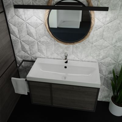 Umywalka 60x40 cm prostokątna wpuszczana biała 0600400103101XX Vayer Cygnus