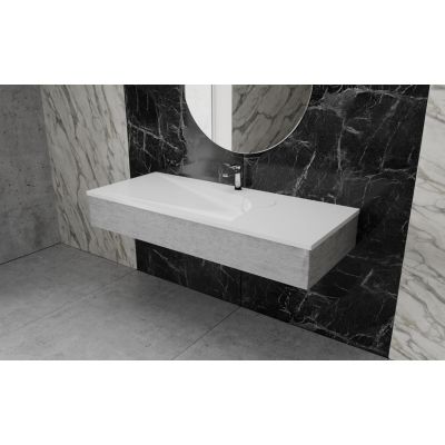 Umywalka 90x45 cm prostokątna wpuszczana biała 0900450053101X0 Vayer Boomerang