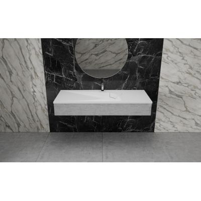 Umywalka 90x45 cm prostokątna wpuszczana biała 0900450053101X0 Vayer Boomerang