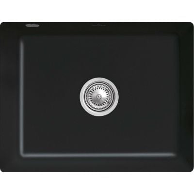 Zlewozmywak ceramiczny 49.5x39.5 cm czarny 331001R7 Villeroy & Boch Subway