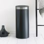 Kosz na śmieci 30 l chrom-czarny 115448 Brabantia Touch Bin zdj.4