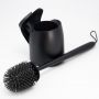 Szczotka toaletowa stojąca czarna 59620 Duschy Brushy zdj.3