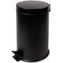 Kosz na śmieci 12 l czarny WBP12JBL Faneco Hit Black zdj.1