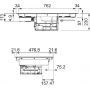 Płyta indukcyjna z okapem 83 cm blatowy czarny 3400595364 Franke Maris zdj.4
