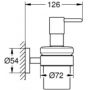 Dozownik do mydła 160 ml brushed nickel 40448EN1 Grohe Essentials zdj.2