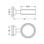 Uchwyt do akcesoriów 40508DC1 Grohe Essentials Cube zdj.2