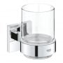 Kubek do mycia zębów chrom 41097000 Grohe Start Cube zdj.1