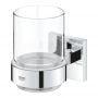 Kubek do mycia zębów chrom 41097000 Grohe Start Cube zdj.3