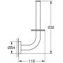 Uchwyt na papier toaletowy stal 41186DC0 Grohe QuickFix zdj.2