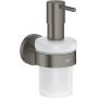 Dozownik do mydła 160 ml brushed hard graphite 41195AL0 Grohe Start zdj.1