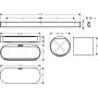 Zestaw akcesoriów biały 27968700 Hansgrohe WallStoris zdj.2