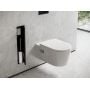 Uchwyt na papier toaletowy czarny 56060670 Hansgrohe XtraStoris Rock zdj.4