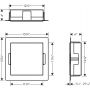 Półka wnękowa 30 cm biała 56073700 Hansgrohe XtraStoris Minimalistic zdj.2