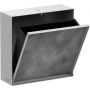 Kosz na śmieci 4 l biały 56089700 Hansgrohe XtraStoris Rock zdj.1