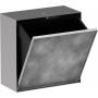 Kosz na śmieci 6 l stal 56090800 Hansgrohe XtraStoris Rock zdj.1