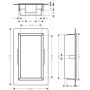 Półka wnękowa 30 cm czarna 56092670 Hansgrohe XtraStoris Original zdj.2
