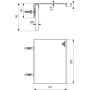 Uchwyt na papier toaletowy BD592BR Ideal Standard Alu+ zdj.2