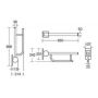Poręcz ścienna S6361AC Ideal Standard Contour 21 zdj.2