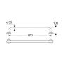 Uchwyt dla niepełnosprawnych S6455AC Ideal Standard Contour 21 zdj.2
