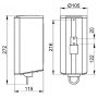 Dozownik do mydła 1100 ml stal 14954070100 Keuco Plan zdj.2