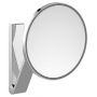 Lusterko kosmetyczne 21.2x31.8 cm okrągłe z oświetleniem stal 17612079003 Keuco Cosmetic mirrors zdj.1
