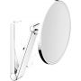 Lusterko kosmetyczne 21.2x31.8 cm okrągłe z oświetleniem chrom 17612139002 Keuco Cosmetic mirrors zdj.1
