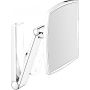 Lusterko kosmetyczne 20x31 cm prostokątne z oświetleniem chrom 17613019006 Keuco Cosmetic mirrors zdj.1